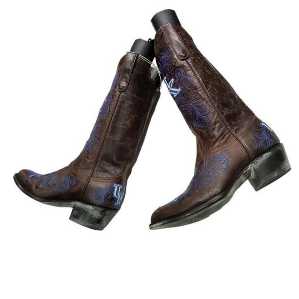 NWT Women's University of Kentucky Gameday Cowboy Boots - Picture 7 of 12